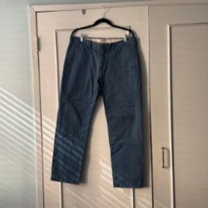 J Crew BROKEN IN Urban Slim Blue Pants